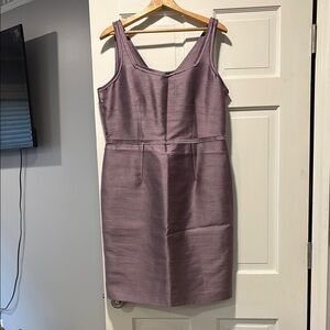 Talbots Purple Sleeveless Sheath Dress for Cocktail